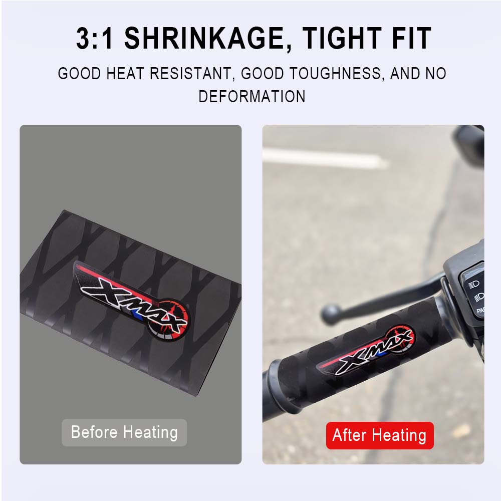 Non-slip Motorcycle Heat Shrin - Handlebar Grip Heated review and price