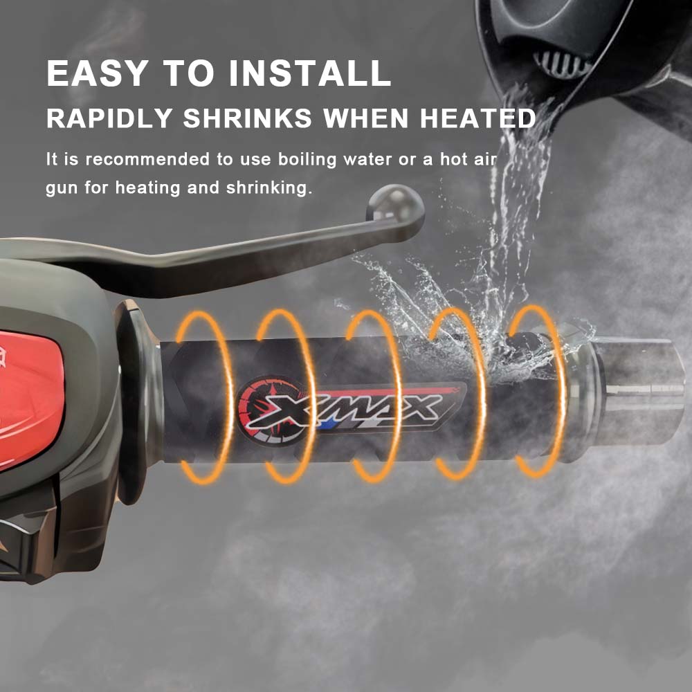 Non-slip Motorcycle Heat Shrin - Handlebar Grip Heated review and price