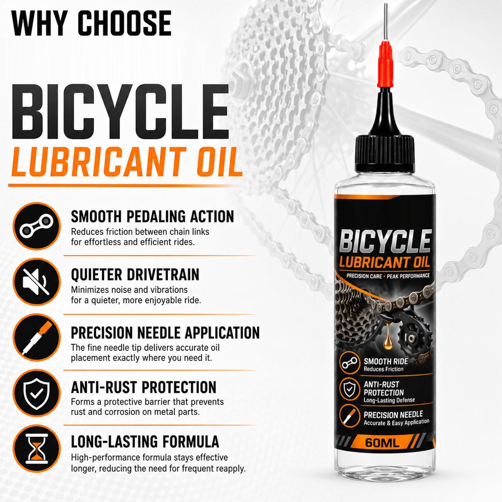 Bike Chain Lube 60ml Bicycle M - Motorcycle Gear Oil For Chain review and price