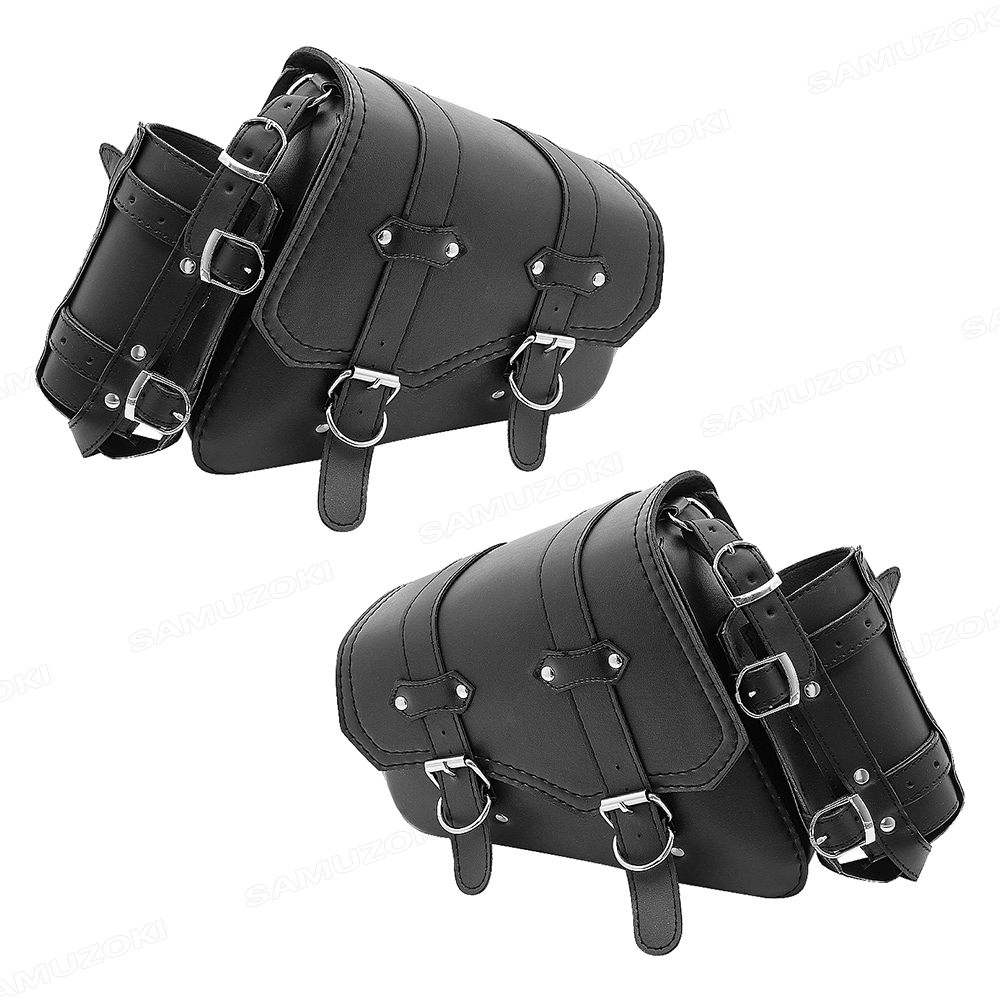 Motorcycle PU Leather Side Sad - Motorcycle Gear Backpack review and price