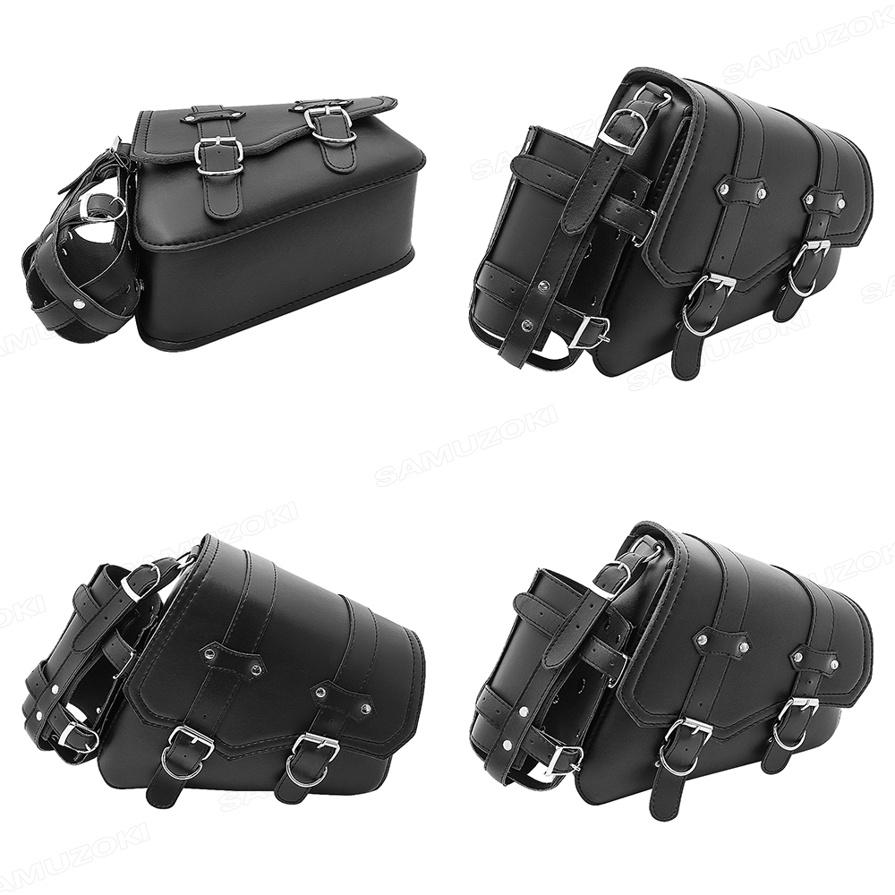 Motorcycle PU Leather Side Sad - Motorcycle Gear Backpack review and price
