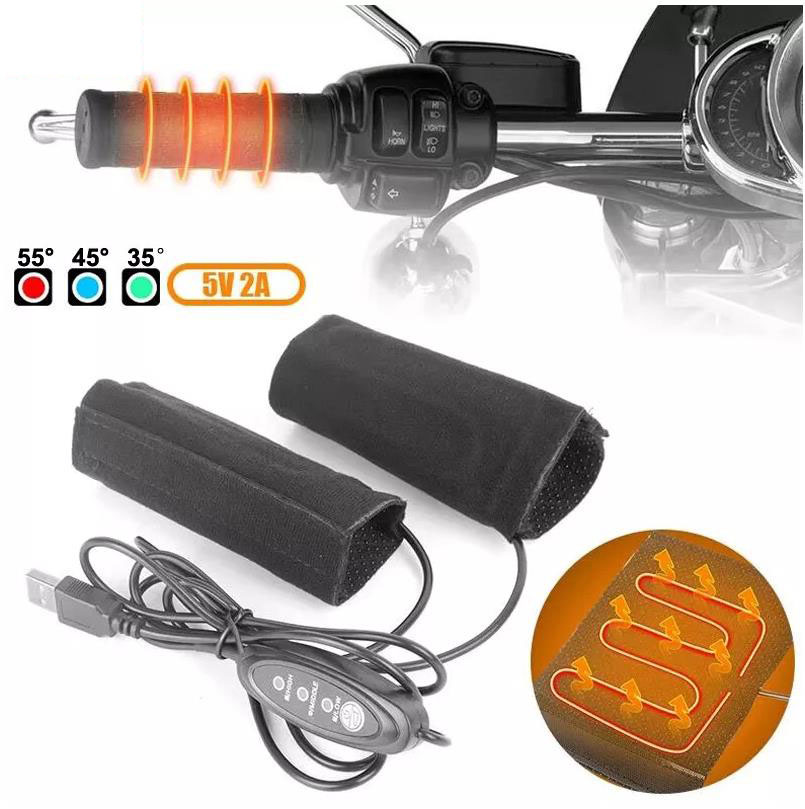 5V 2A Motorcycle Heated Handgr - Handlebar Grip Heated review and price