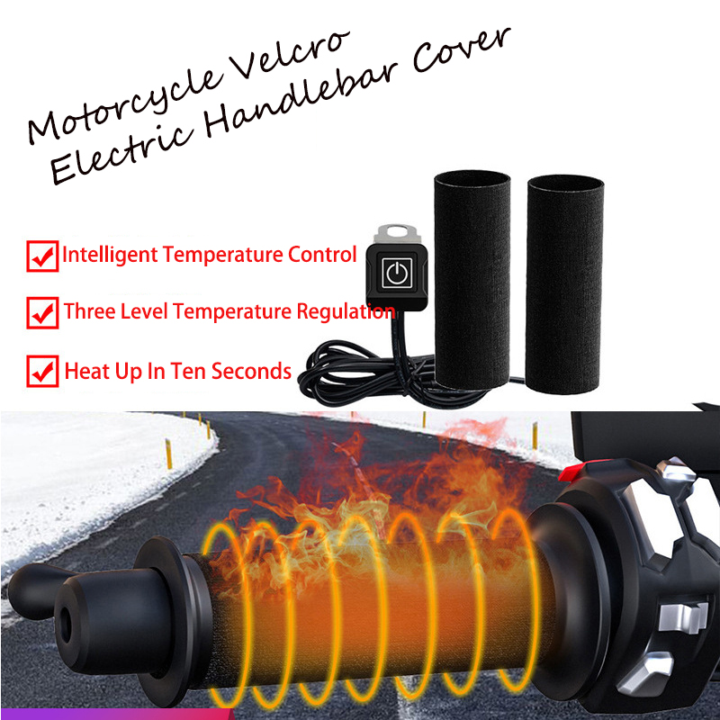 12V 3-Gear Motorcycle Heated H - Handlebar Grip Heated review and price