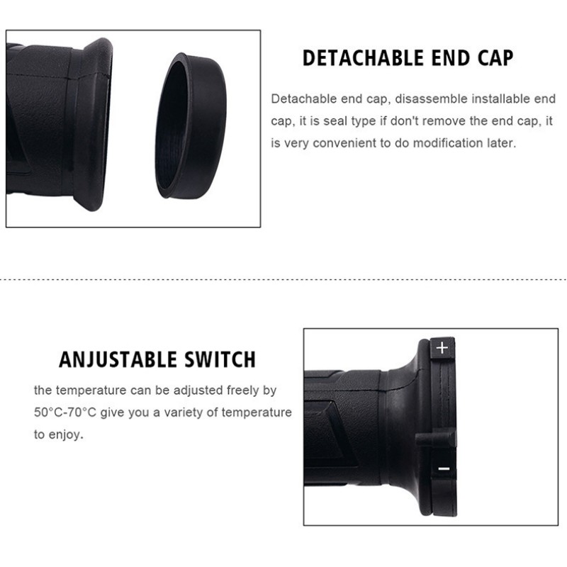 22mm Motorcycle Hand Heated Gr - Handlebar Grip Heated review and price