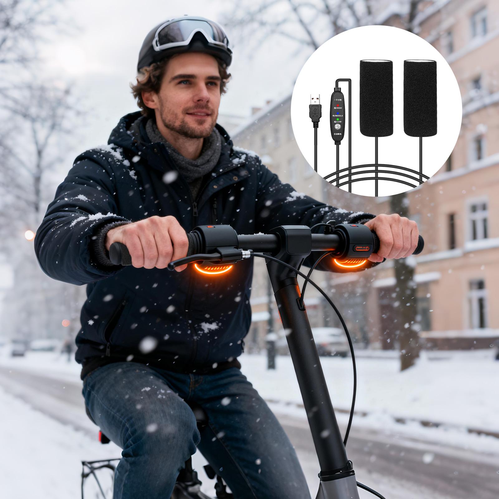 Motorcycle Heated Grips 3-Temp - Handlebar Grip Heated review and price