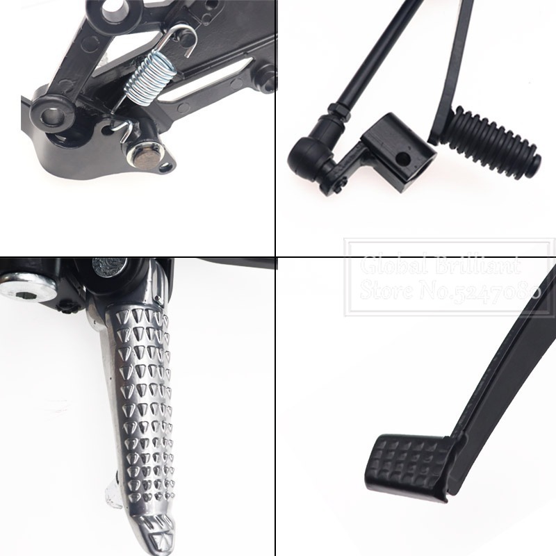 Motorcycle Foot Pedal Footpegs - Motorcycle Gear Lever Extender review and price