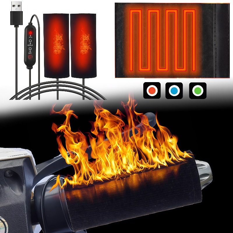 Motorcycle Heated Grips Cover  - Handlebar Grip Heated review and price