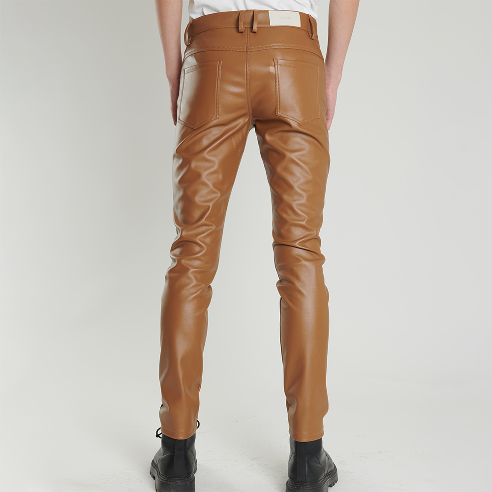 Men's Leather Pants Skinny Fit - Motorcycle Gear Mens review and price